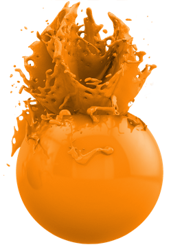 Farbe orange F09